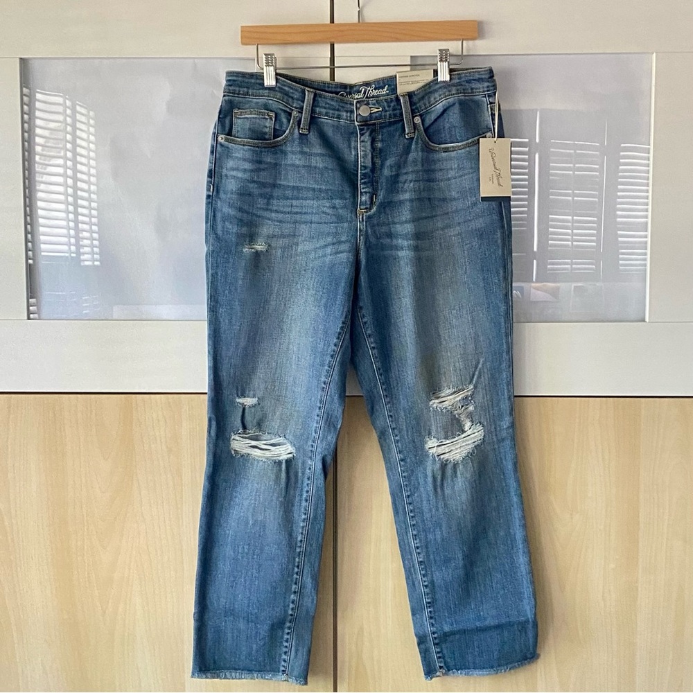 NWT Universal Thread High Waist Crop Jeans - Size 12
